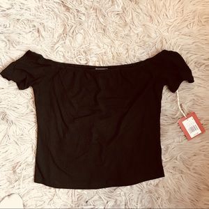 Off the shoulder top